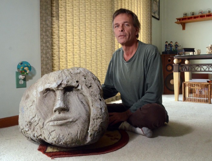sculptured face